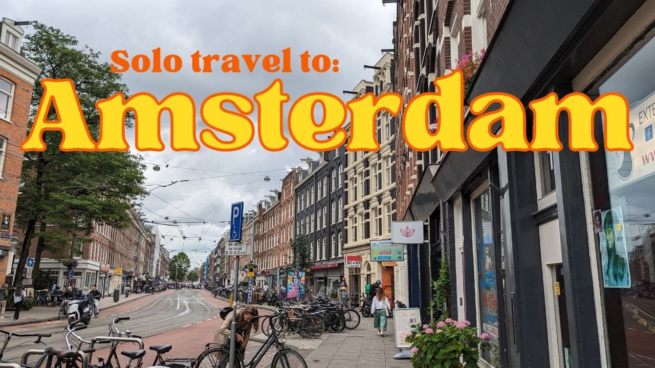 Silent Walking Video Through Amsterdam