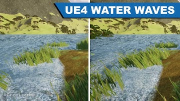 Unreal Water Material Part IV - Water Waves - UE4 Tutorials #351
