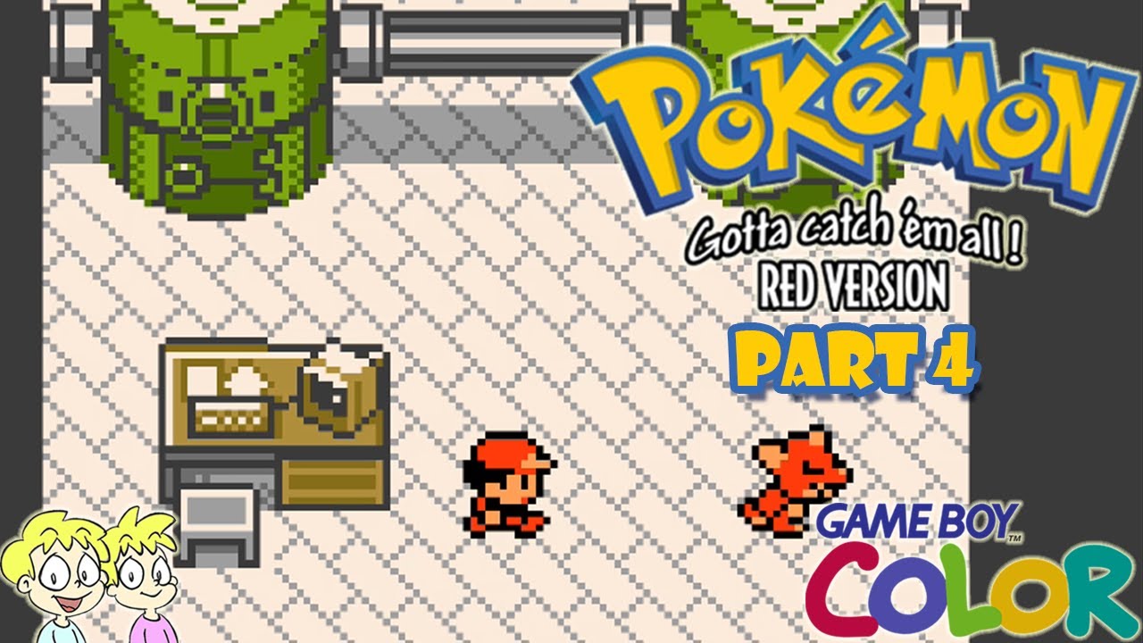 Pokémon Red: Full Color (Hack) - Part 4 - Game Boy Color Playthrough # ...