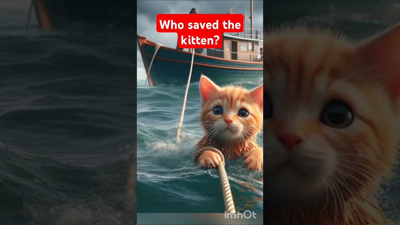 who saved the kitten 🐈