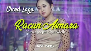 Chord lagu RACUN ASMARA | Nurma paejah | Om adella