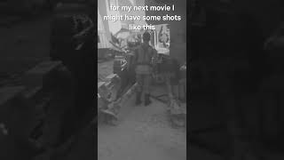 Any suggestions for how to add a grain effect for my black and white shots? #ww2 #moviemaking