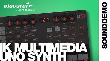 IK Multimedia UNO Synth - Synthesizer - Sound Demo (no talking)