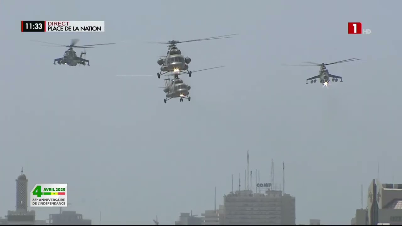 Fête de l'Indépendance | Découvrez le défilé de l'armée de l'Air Sénégalaise