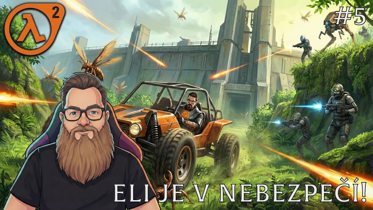 BUGINA! JEDEME DO NOVA PROSPECT! - #5 Half-Life 2 (CZ/SK Let's Play)