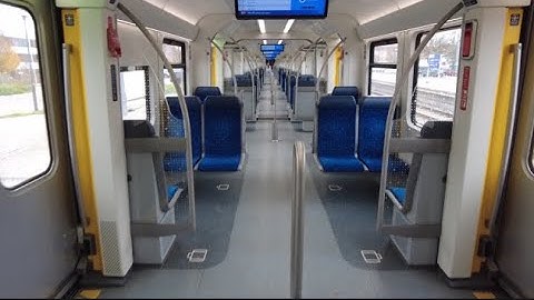 The full interior of the Munich S-Bahn