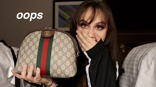 BUYING A GUCCI PURSE (vlog)