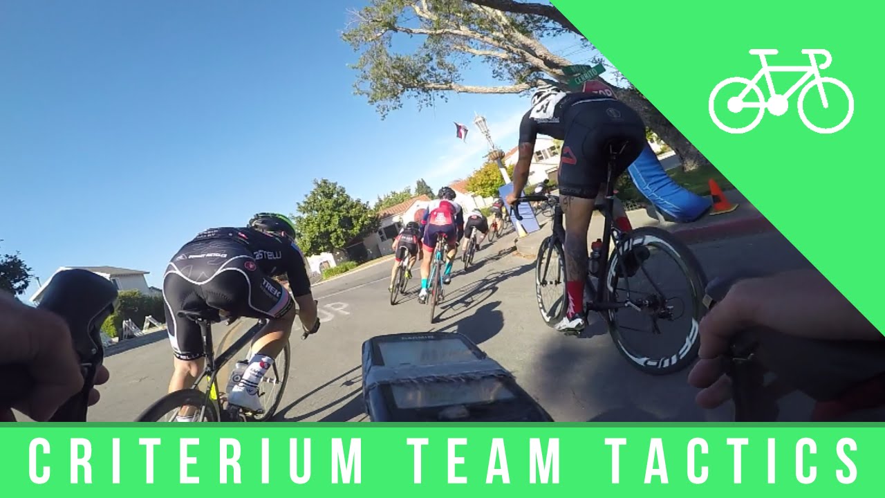 How To Race A Criterium As A Team (cycling race tactics) YouTube