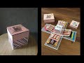 TUTO SCRAP Boîte à explosion (Grand modèle) Chocolats et petits cadeaux 🎁