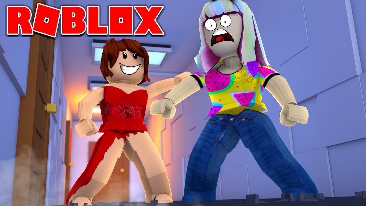 Roblox Survive The Red Dress Girl With Laura Youtube - roblox gameplay survive the red dress girl red dress girl vs black dress girl loud warning steemit