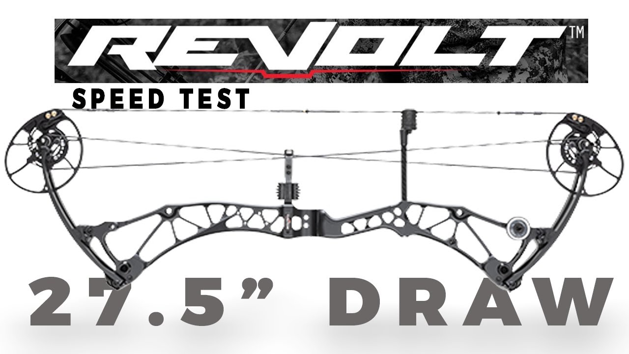 SHORT DRAW BOWTECH REVOLT 27.5" DRAW - SPEED TEST - | HAXEN HUNT |