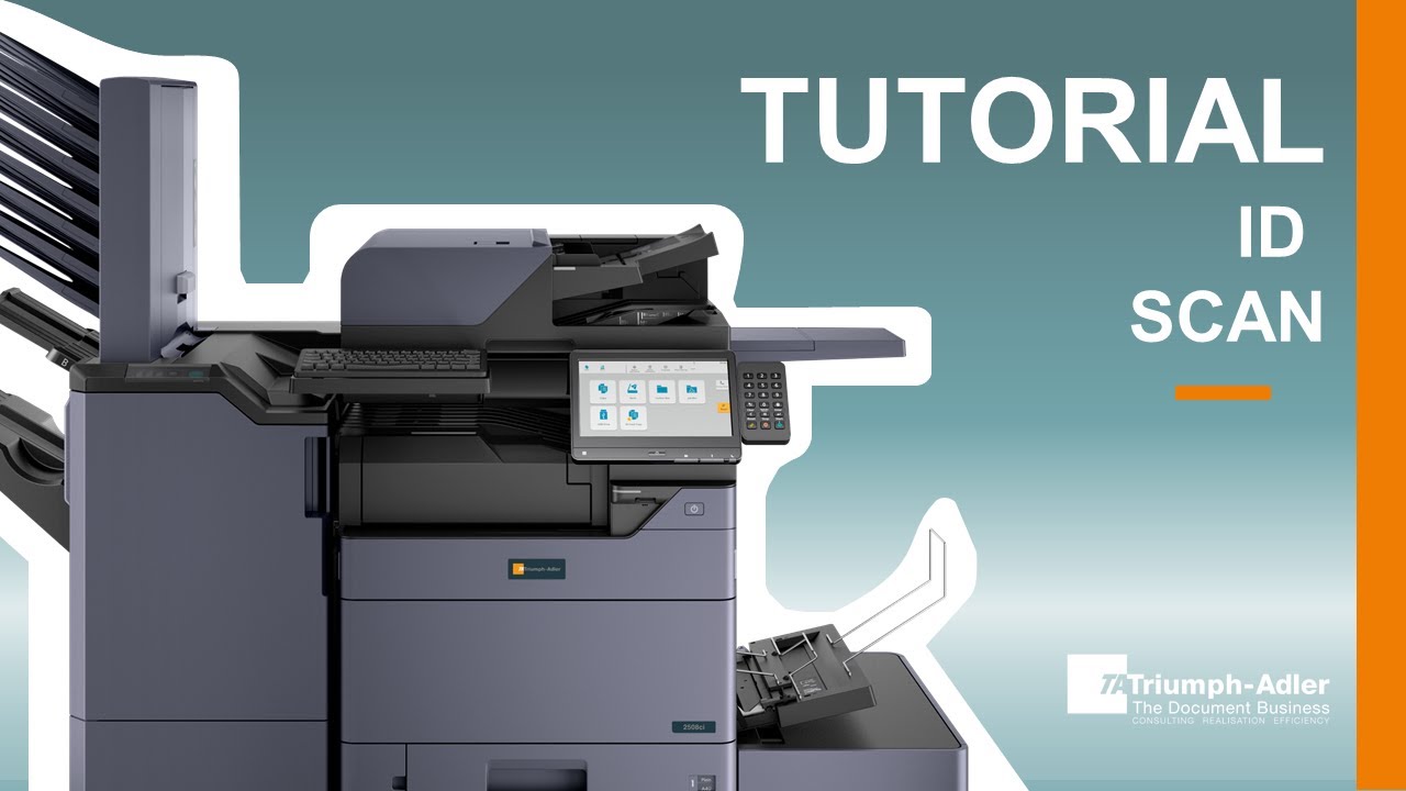 Tutorial TA Color 2508ci / 3508ci - ID-SCAN | TA Triumph-Adler