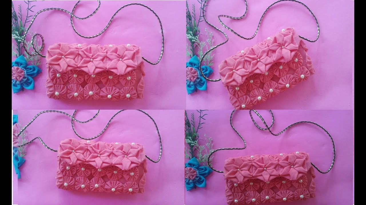 BOLSA DE FUXICO #artesanato