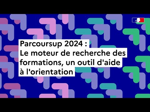 Parcoursup 2024 : le moteur de recherche des formations, un outil d’aide à l’orientation