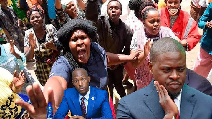 SAKAJA WACHA KUOGA NA MAVI! SHAME ON YOU WITH YOUR GOONS! SHOCK AS ANGRY WOMAN LECTURE SAKAJA BADLY!
