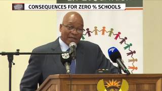 There Must Be Consequences For Schools With 0% Pass Rate President Zuma
