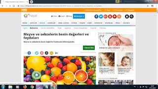 Hangi Meyve Neye İyi Gelir Uygulaması Visual Studio