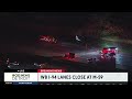 Westbound I-94 lanes close at M-59 after crash