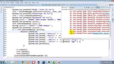 [초보자를 위한 Java Programming] 17.19자바에서 MySQL연동하기