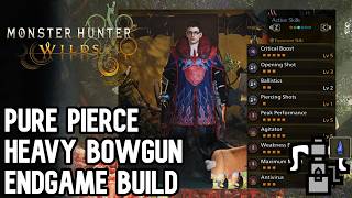 Monster Hunter Wilds | Pure Pierce Heavy Bowgun Build | モンスターハンターワイルズ