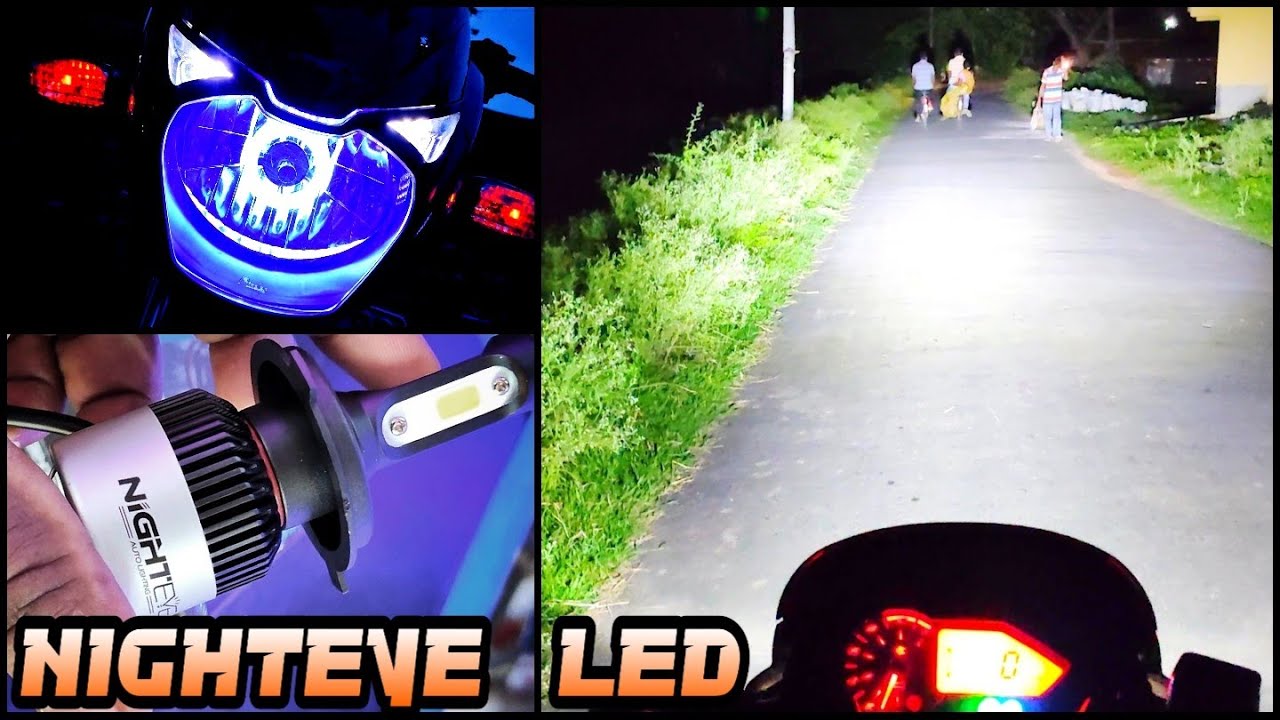 NIGHT EYE led headlight h4 for Bike nighteye LED Headlight