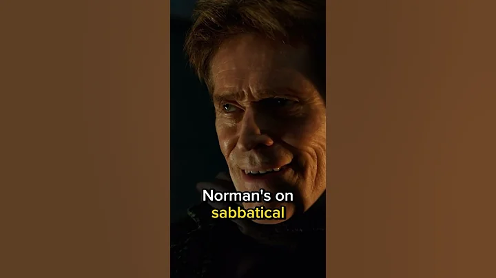 THE BEST Green Goblin Line!  ￼ Willem Defoe Reveal in SPIDER-MAN: No Way Home!
