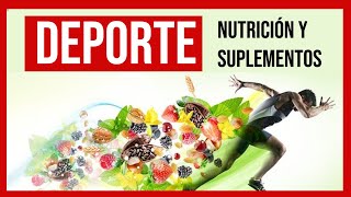 NUTRICIÓN DEPORTIVA INTEGRATIVA y SUPLEMENTACIÓN básica ‍♀‍♀