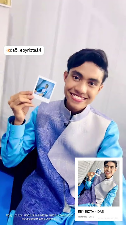 foto polaroid nya eby nih #ebyda5 #magic5 #fyp