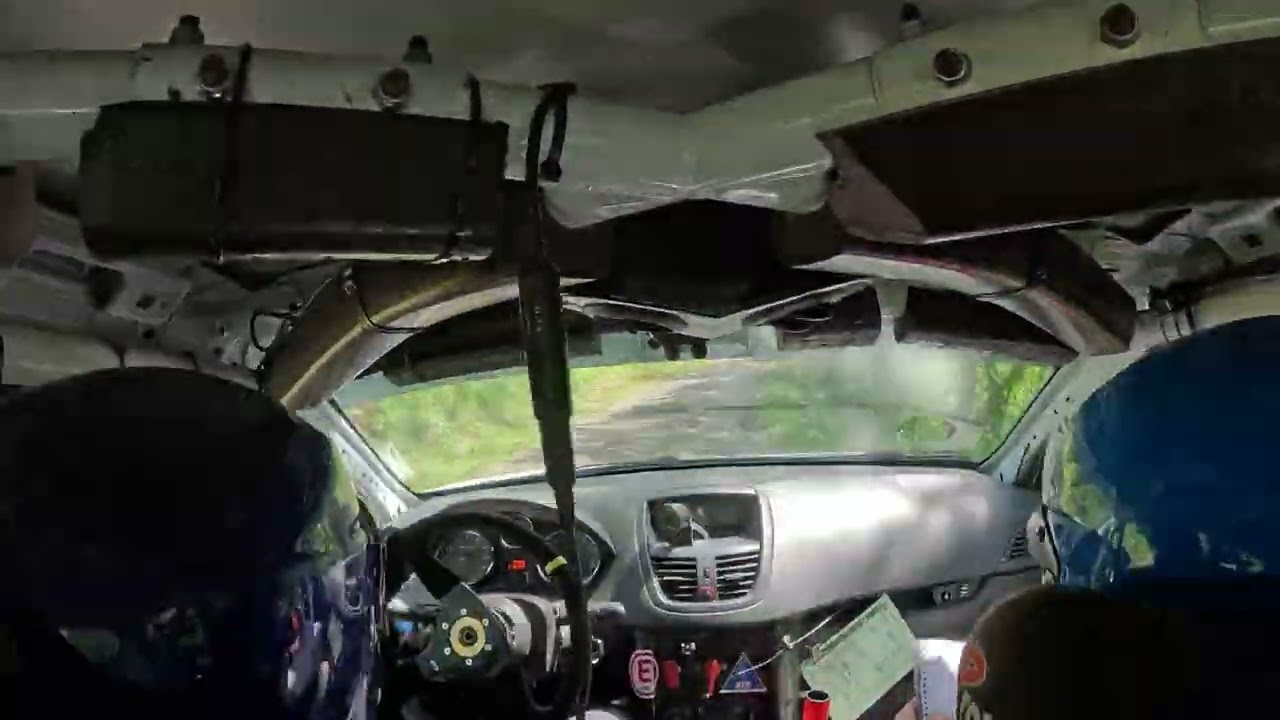 Rallye du Quercy 2024 On board Vedrine/Serrano 207RC A8