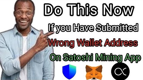 Do This, if you Submitted Wrong Wallet Address on Satoshi Mining App to Withdraw OEX Token #oex