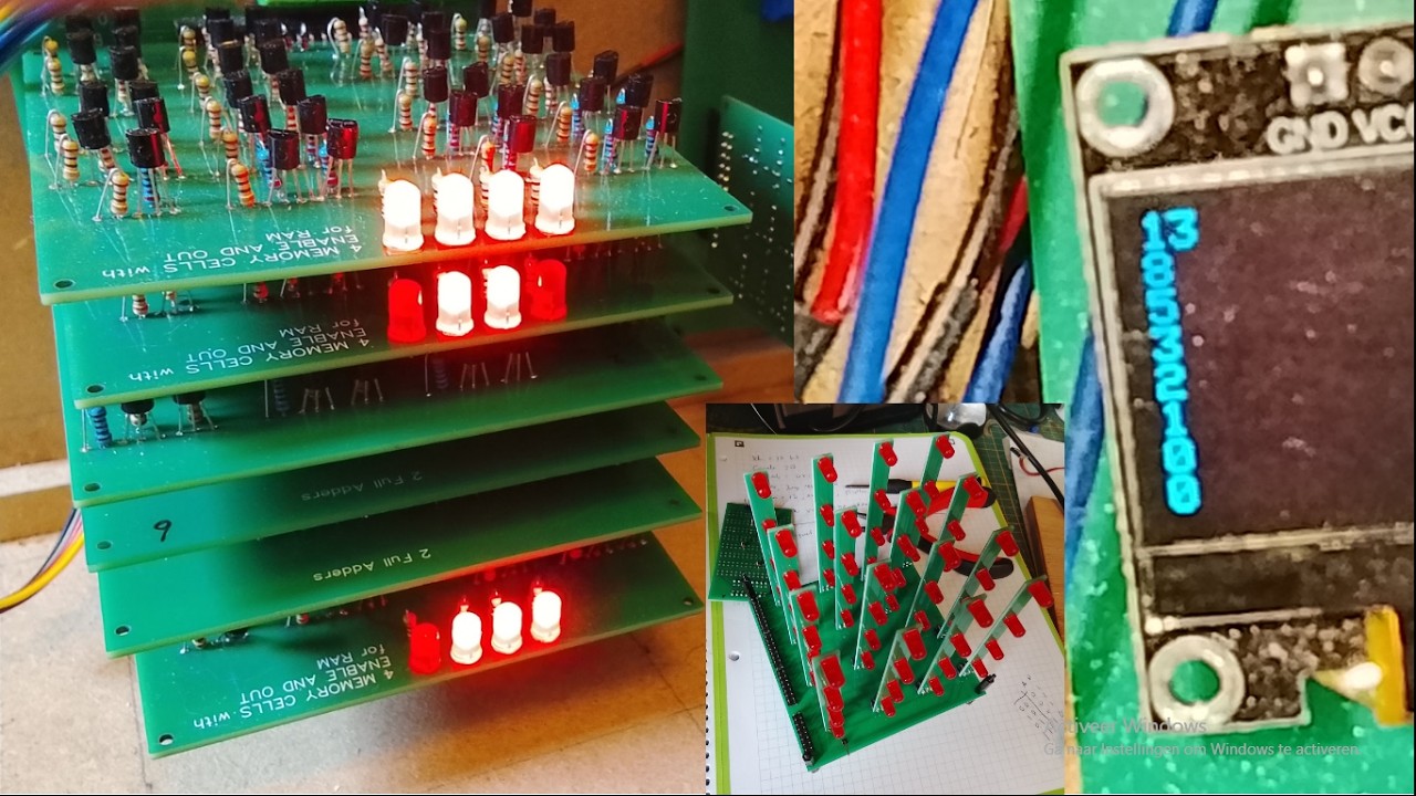 Episode 6 of Serenity Basic, a simple processor of discrete transistors ...