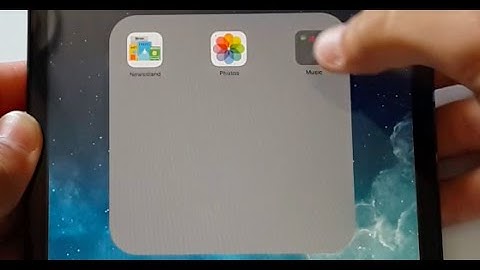 How to create nested folders (folder to folder) on iOS 8 & 7