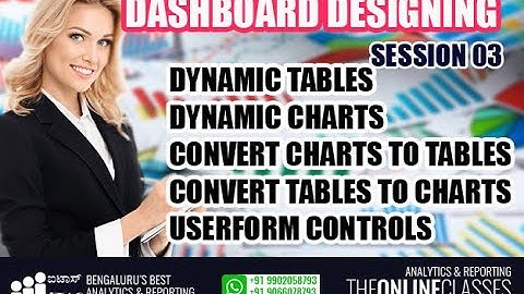 Session 3 - Create Dynamic Reports Using Excel