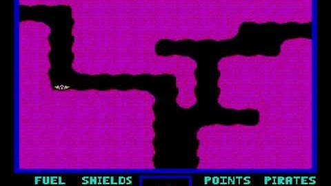 Starburst (Sinclair QL). Score: 725 (then I quit) #retrogaming #gaming #games #sinclairql #sinclair