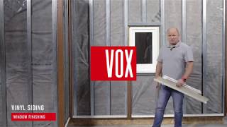 VOX Installation video VINYL SIDING  02  WINDOW FINISHING