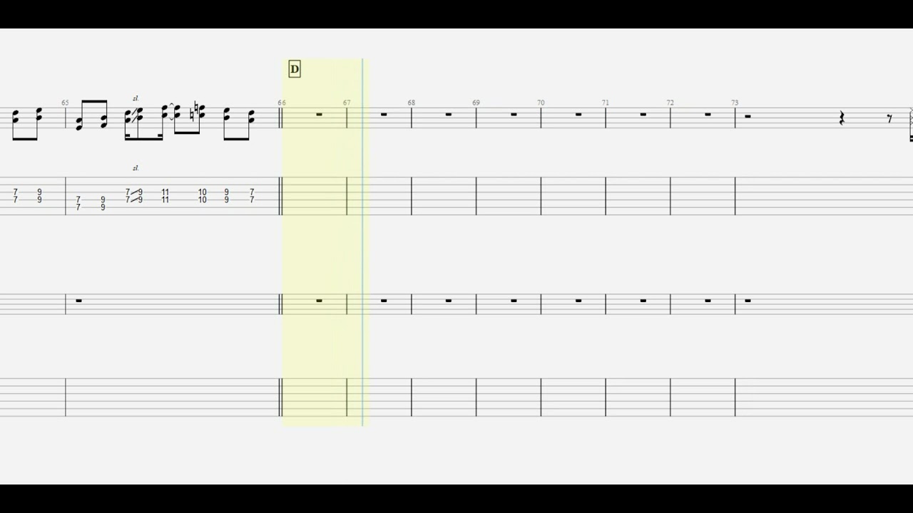B'z. Still Alive guitar tab 2 - YouTube