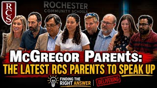 McGregor Elementary Parents Speak Up