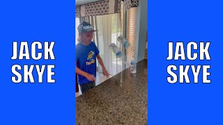 Jack Bottle Flip Challenge #shorts