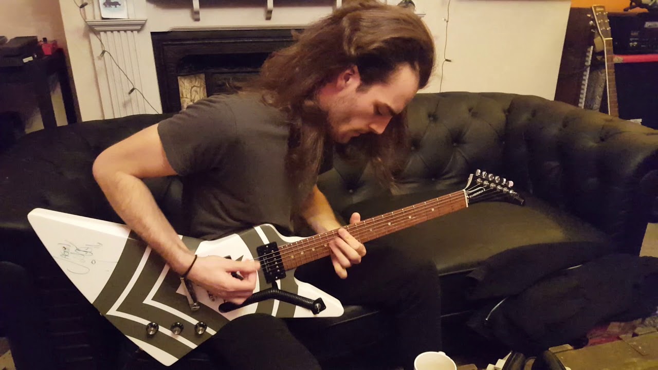 JASON HOOK FFDP FIVE FINGER DEATH PUNCH ALICE COOPER GIBSON EXPLORER JACK EDWARDS PISTON DEMO 5FDP