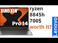 Обзор ноутбука Lenovo xiaoxin pro AI 14&quot; 2024 на ryzen 8845H