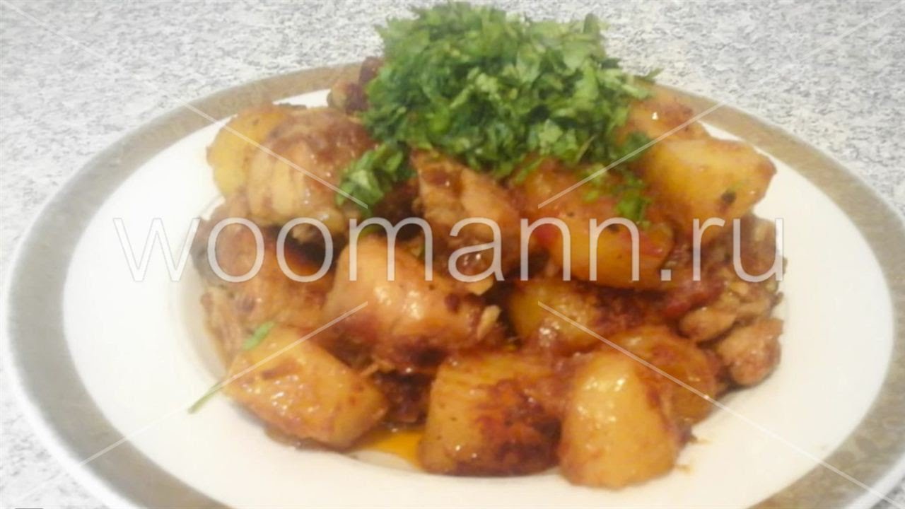 Блюдо из курицы в духовке