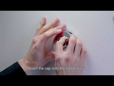 How to Install Suction Cups Hooks - HOME SO Bathroom Hooks with Suction Cup Holder, Easy Guide