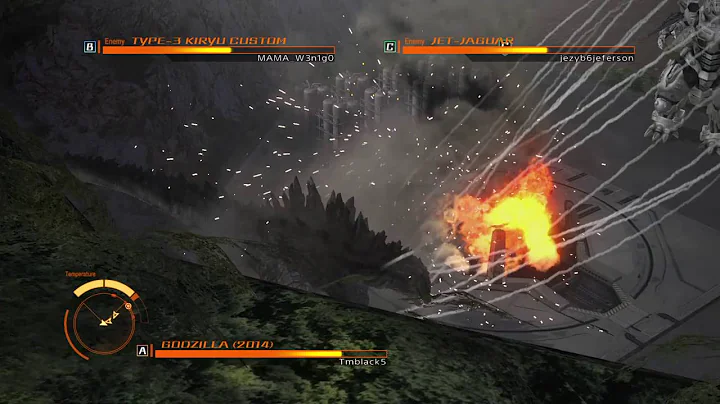GODZILLA PS4 versus mode : Godzilla 2014 vs. Kiryu vs. Jet Jaguar "Getting Old Real Fast"