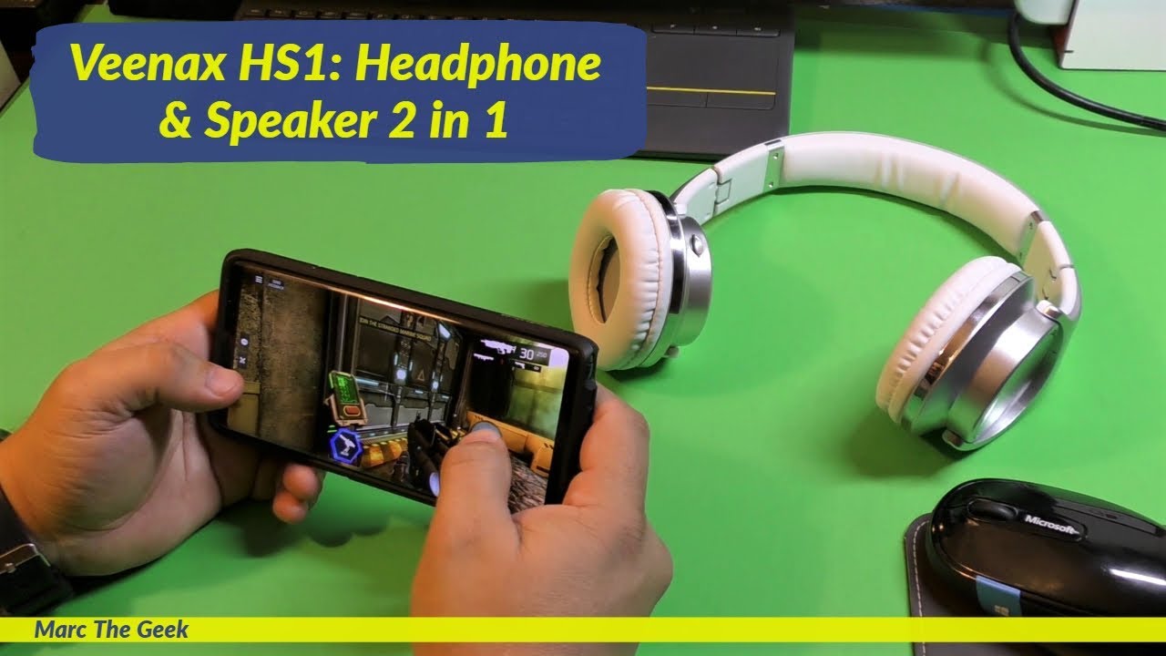 Veenax HS1: Headphone & Speaker 2 in 1