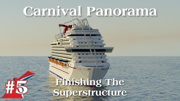 Minecraft: Carnival Panorama Tutorial! | Part 5- Finishing the main Superstructure