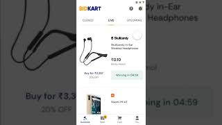 Bidkart App- How To Bid On Live Auctions? screenshot 5