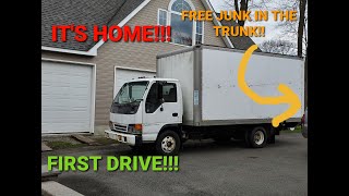 ISUZU NPR FIRST DRIVE and bringing it home