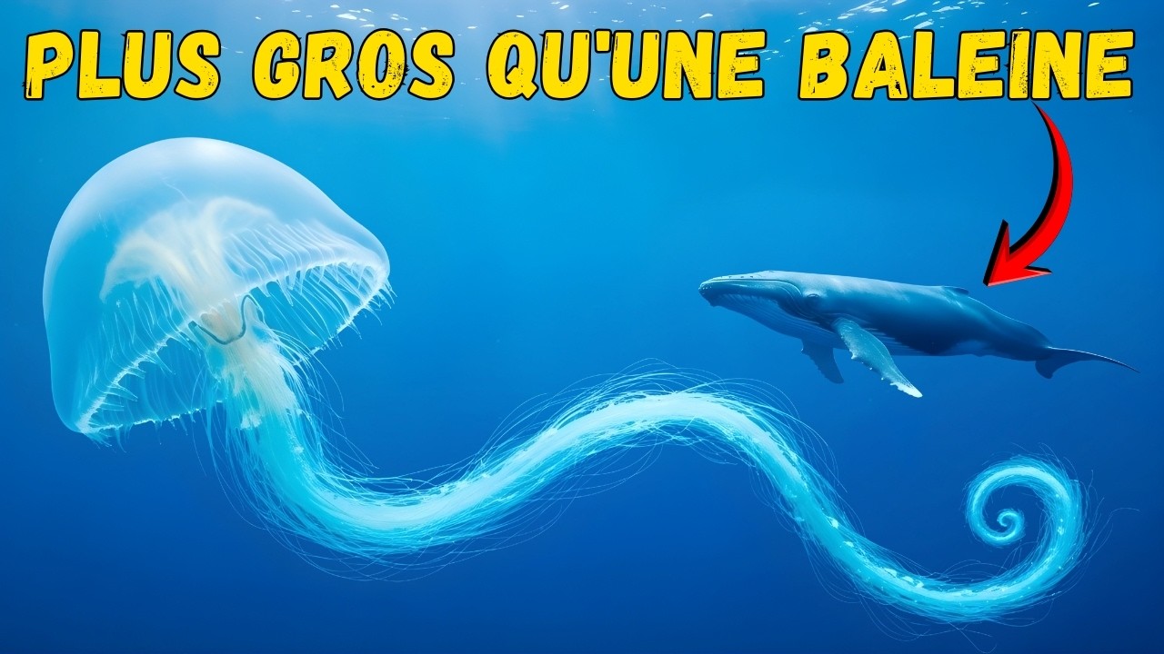 1 200m Sous l’Océan : Cette « Méduse » est une Colonie — Taille Terrifiante