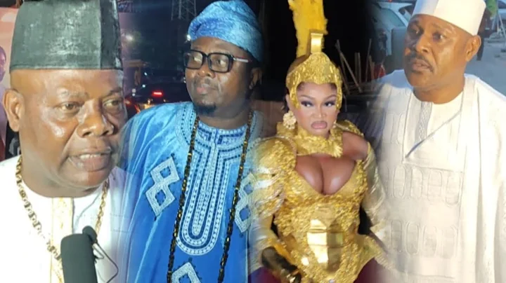 Nollywood Actor And Actress Support Queen Mother Iyabo Ojo For His New Movie Premier LABAKE OLODODO