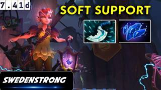 Swedenstrong Dark Willow Soft Support - Dota 2 New Patch 7.41d Pro Player Full gameplay screenshot 3